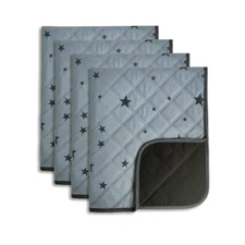 Washable Pee Pads for Dogs - Super Absorbent Reusable Puppy Pads 4Pack