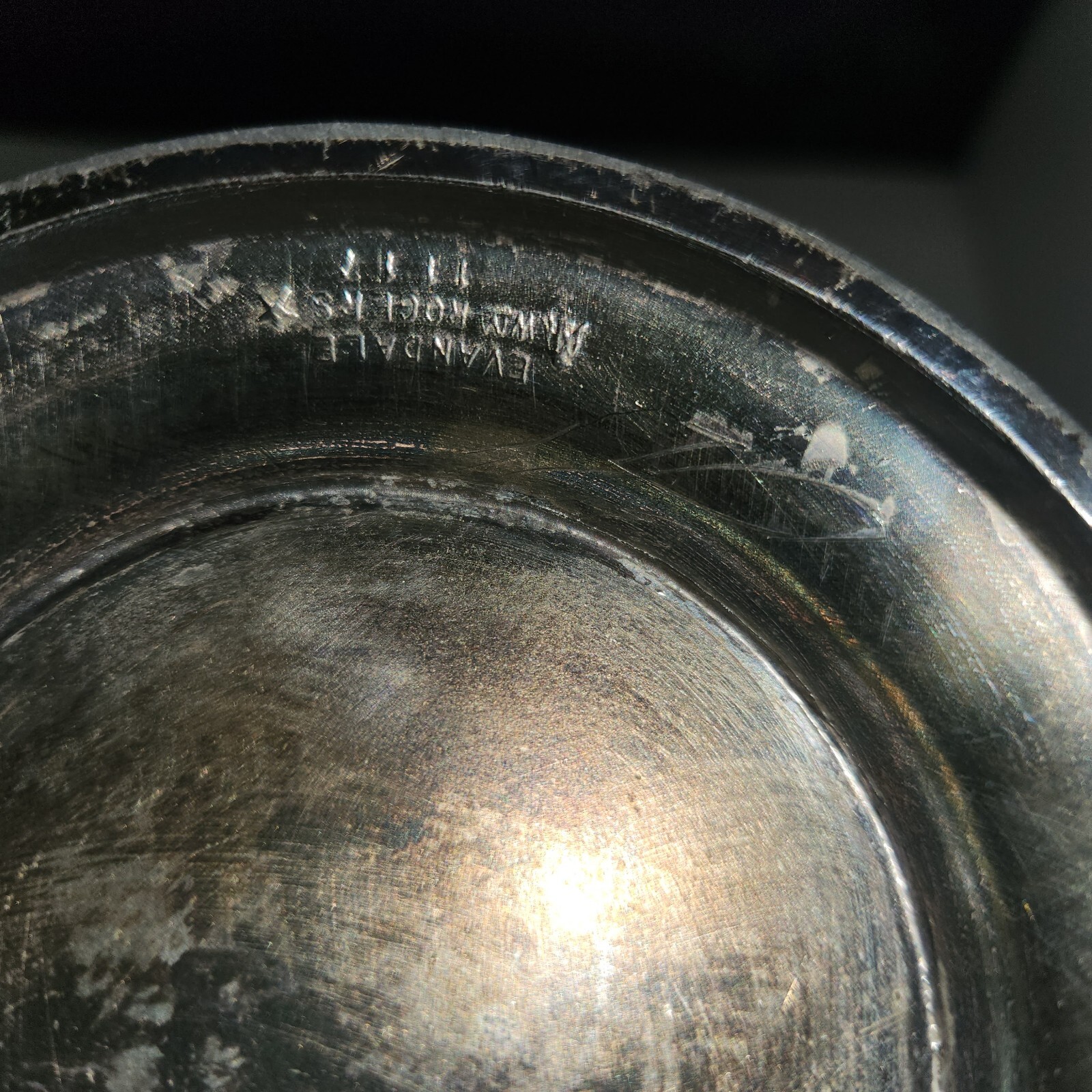 Vintage Wm Rogers Evandale Silver Plated Water Pitcher 1117 eBay