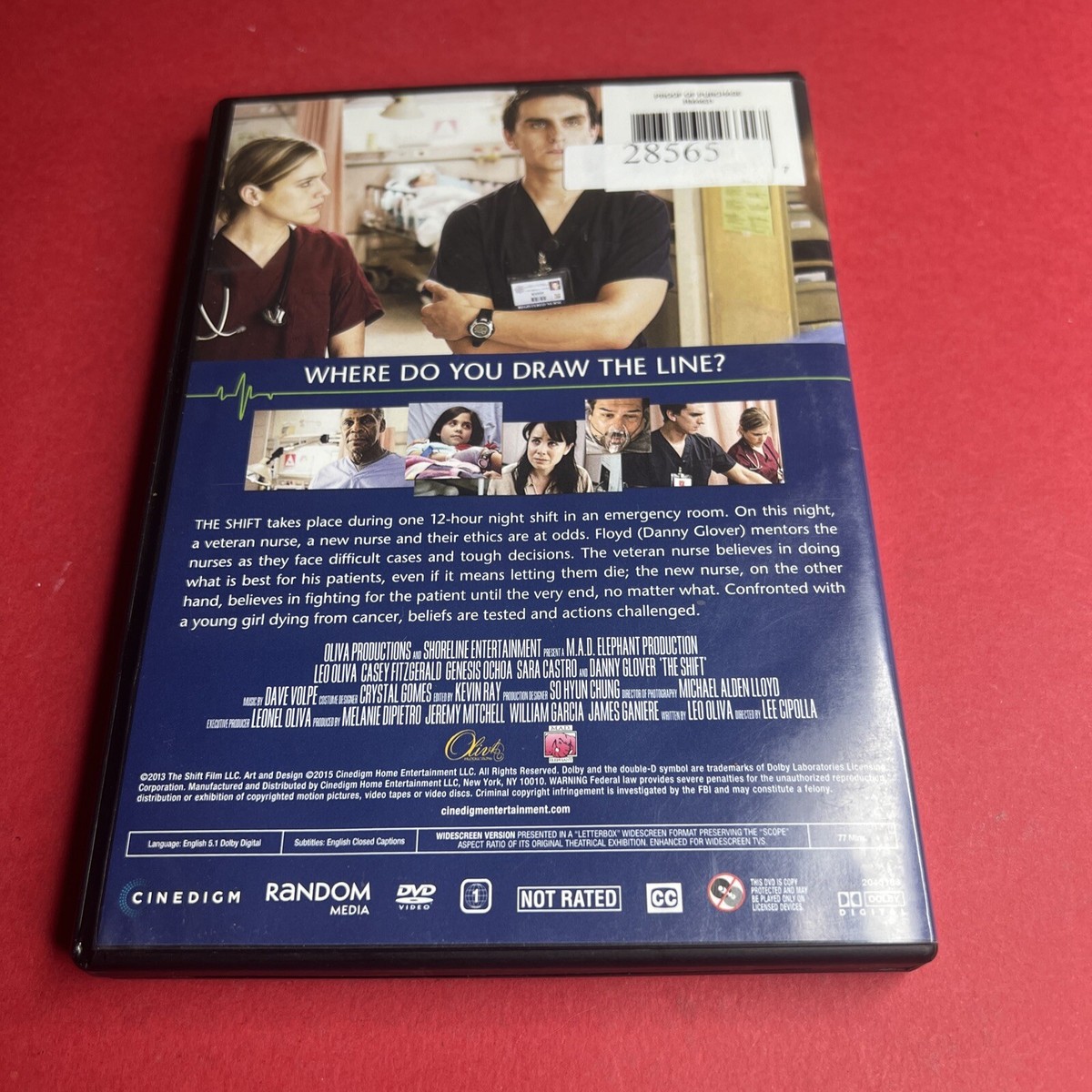 The Shift (DVD, 2013) Leo Oliva, Casey Fitzgerald, Danny