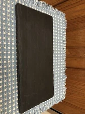 Slate Cutting Board Food Stone Chalkboard PLATE Tray Platter Cheese 12x6 Cut