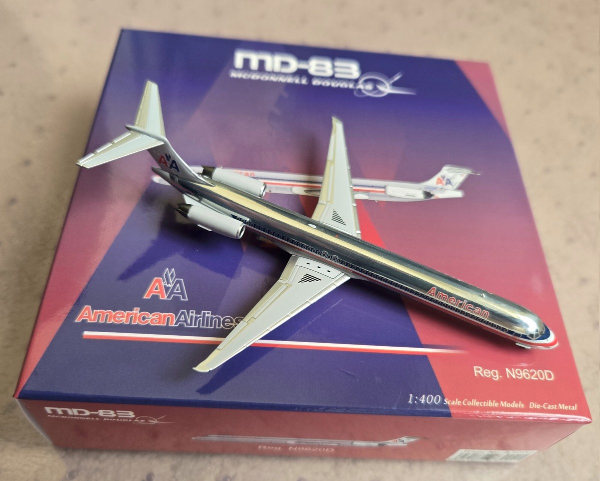 航空機・ヘリコプター 1/400 MD-80 HAWAIIAN AIR & PSA Jet-X Hawaiian Airlines MD-81 1:400 JX019 1980 Cols Set 2