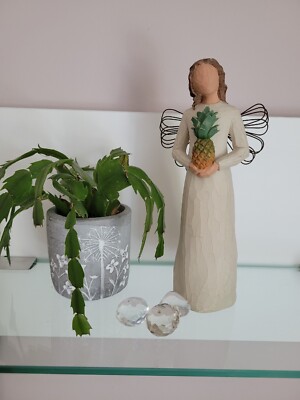 Rarität! Willow Tree Welcoming Angel 22 cm Begrüßung Ananas Demdaco, Susan Lordi