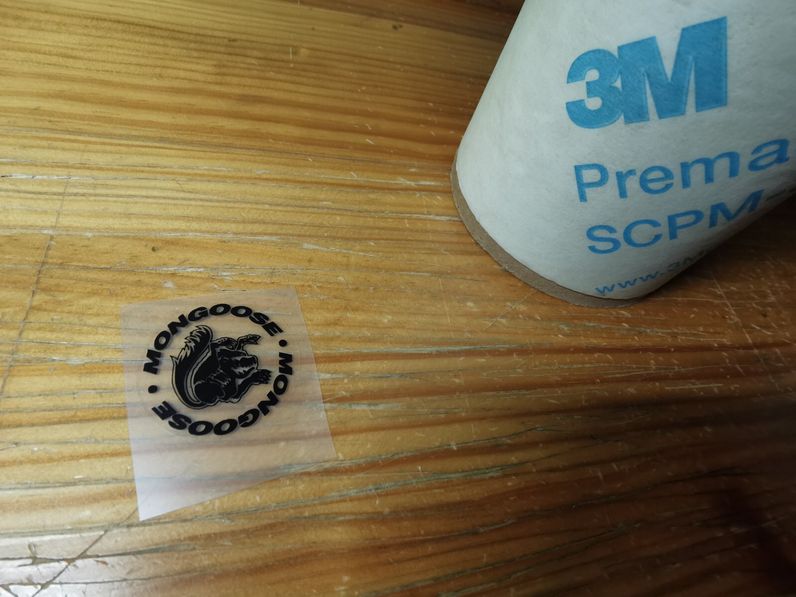 Mongoose logo mtb frame decal X1 sticker vinyl stickers sticker ステッ