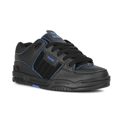 Globe Fusion Skateschuhe - Schwarz/Blau/Mosaik