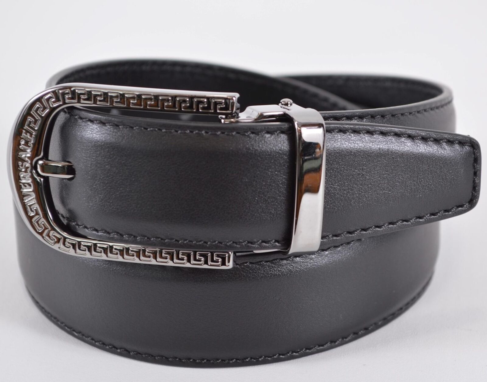 versace belt silver buckle
