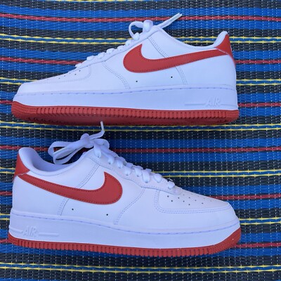 Nike Air Force 1 '07 White Dragon Red FJ4146-106 Size 10-13 Men