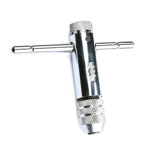 Hand Tap Wrench Adjustable Tap Wrench T Handle Tap Wrench Ratchet Tap Wrench - Picture 1 of 11