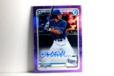 2020 BOWMAN CHROME TAMPA BAY AUTO /250 ALIKA WILLIAMS #CDA-AW (BS4)