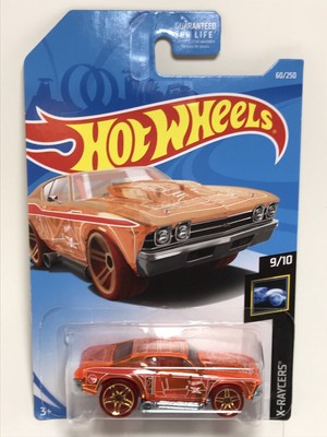hot wheels 69 chevelle x raycers