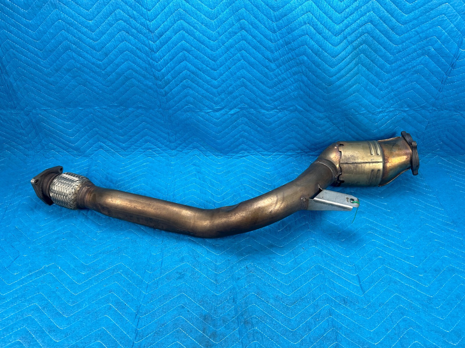 Bentley Flying Spur W12 Exhaust Pipe w/ Catalyst Passenger Side 29k 2006-2012 OE
