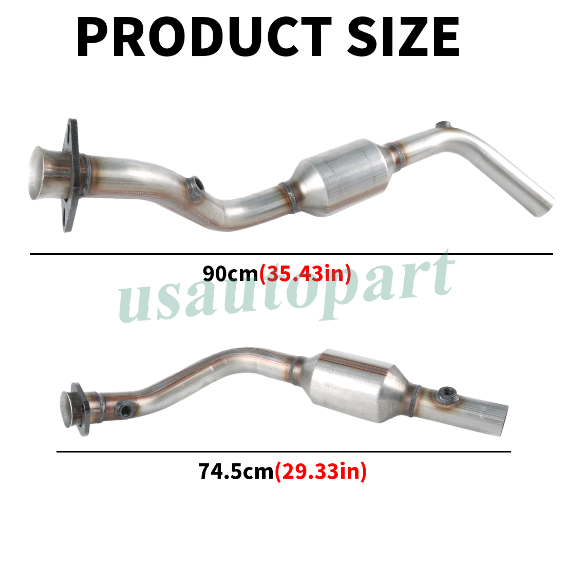 52404, 52405 For 20052007 Jeep Liberty 3.7L Catalytic Converter D/S