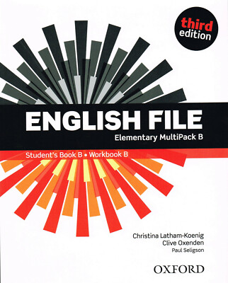 Oxford ENGLISH FILE Elementary MultiPack B THIRD EDITION 9780194598163 @ NEW @