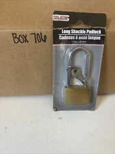 Tool Bench BRASS FINISH LONG PADLOCK SHACKLE 40mm ✅