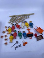 Vintage 1974 Geobra Playmobil Construction Figures Lot