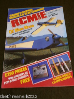 RCM&E - GLIDER WORLD CHAMPIONSHIPS - AUG 1985