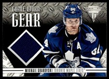 2012-13 Panini Rookie Anthology Titanium Game-worn Gear Mikhail Grabovski