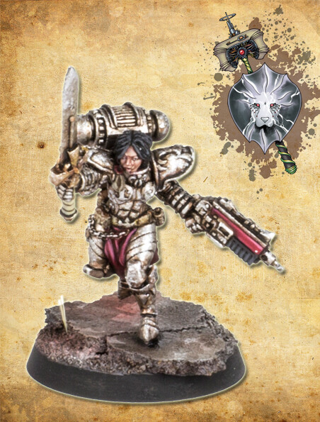 Миниатюры щитового волка Sisters of Faith Heroine A 28mm 3190₽