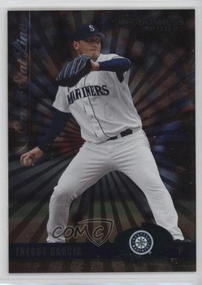 2003 Donruss Career Stat Line 37/122 Freddy Garcia #186 0n2g
