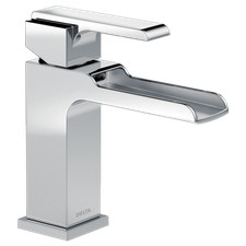 Delta Ara 568LF-MPU Single Handle Channel Bathroom Faucet - Chrome