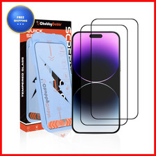 Chubbycable 2Pcs Chubbyshield Ultra For Iphone 16 Pro Hd Tempered Glass Screen