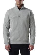 5.11 Tactical Job Shirt Quarter Zip 2.0 Size M Grey