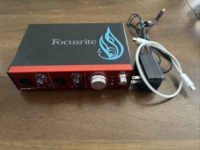 Focusrite Clarett 2Pre Thunderbolt (Thunderbolt cable Included) Mint Condition