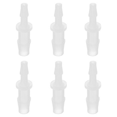 Hose Barb Reducer, 6 Pcs 5/16'' to 3/16'' Hose ID Connector Pipe Fitting, White