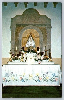 La Conquistadora Oldest Madonna Chapel Santa Fe New Mexico Postcard