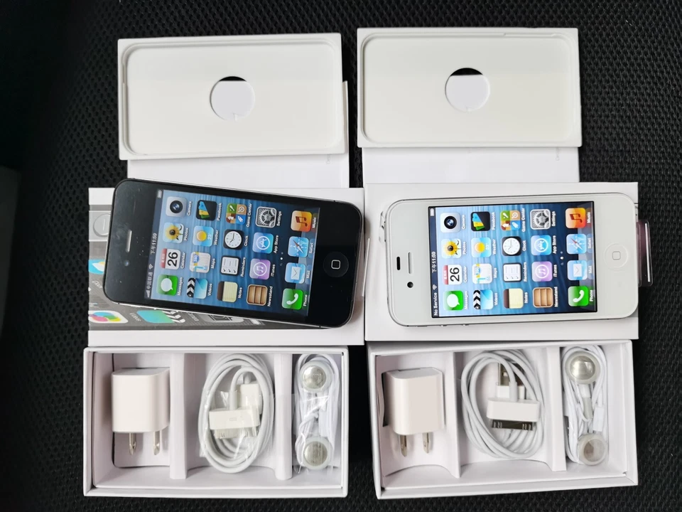 Apple iPhone 4s 8/16/32/64GB Black/White UNLOCKED - Working Grade A+ - Image 2 of 4