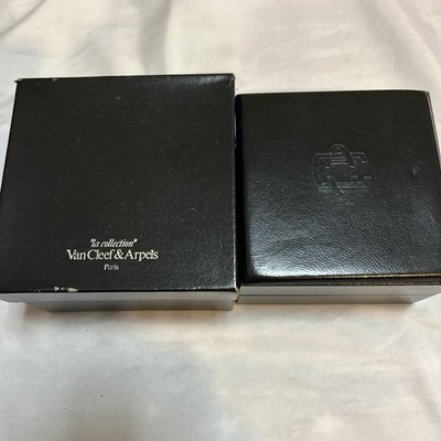 Van Cleef And Arpels Men Vankli Watch Empty Box Vintage 804710026