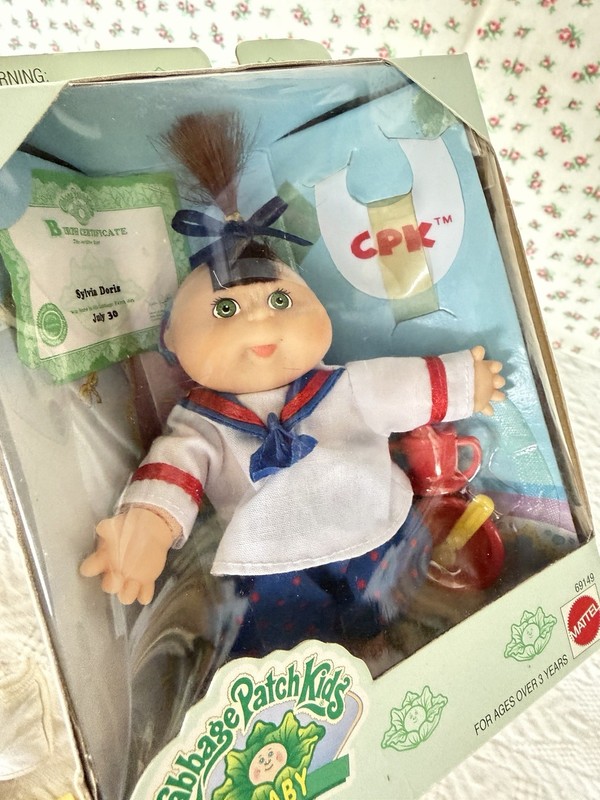 Vintage CABBAGE PATCH KIDS CPK Small Doll Collectible NEW IN BOX