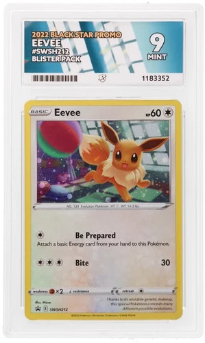 ACE 9 Eevee SWSH212 Black Star Promo Blister Pack Pokemon Card