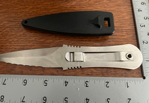 Master Steel Ruler Gerber River Master Fixed Blade Knife With Sheath Blackie Collins ...