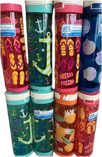 Lote de 8 botellas de 26 oz resistentes a la rotura Cool Gear para llevar boca ancha como en la foto