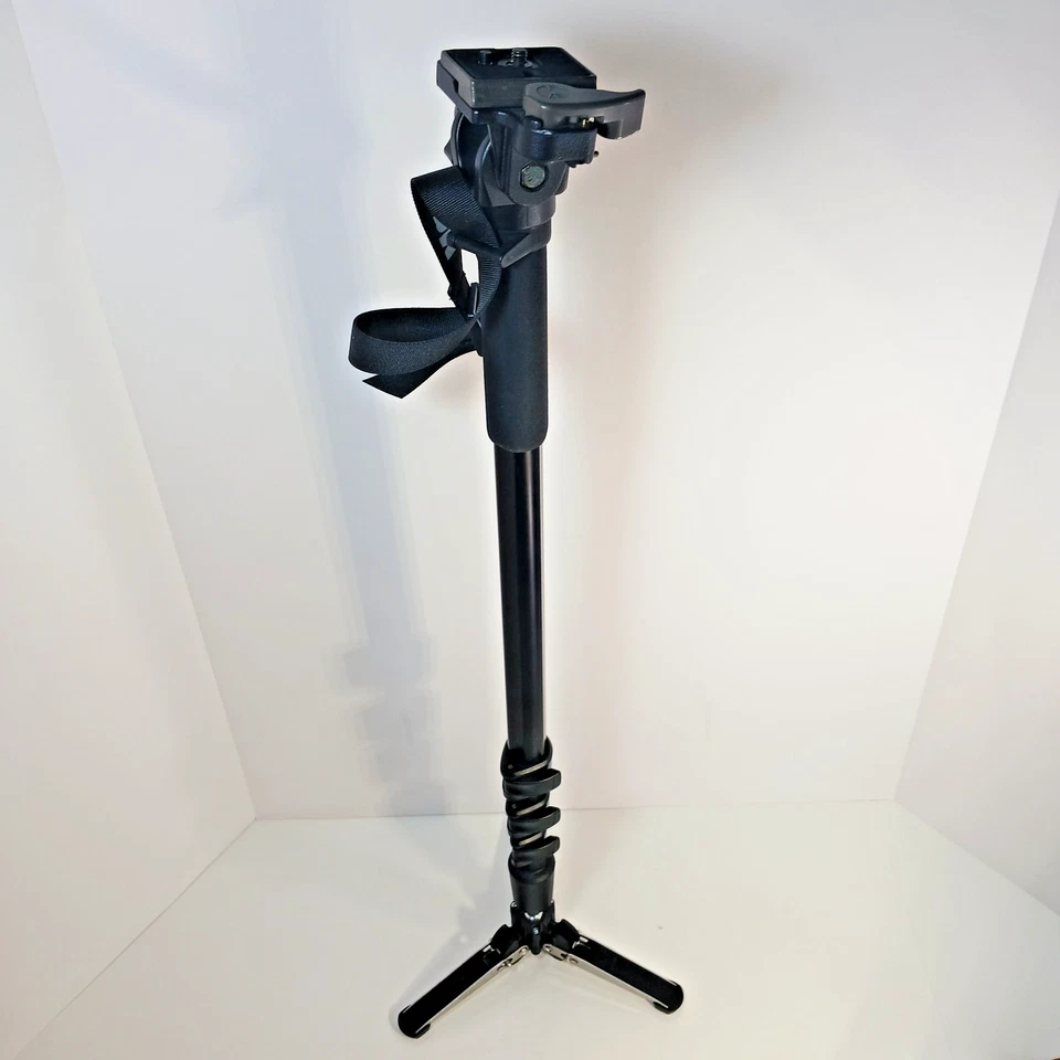 Manfrotto Camera Tripod/Monopod 560B-1 With Quick Release Plate - Image 2 of 4