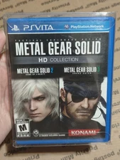 Metal Gear Solid HD Collection PlayStation Vita CIB With Protector Working 