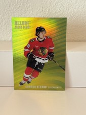 2025-26 UD Allure Hockey - Conor Bedard Color Flow Yellow-Green #CF-8 Blackhawks