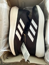 Youth Size 4.5 adidas HP5845 Runfalcon 3.0 Kids Black / White Sneakers Shoes