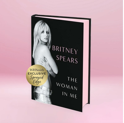 The Woman in Me Britney Spears - RARE PINK SPRAYED EDGE Edition Hardcover
