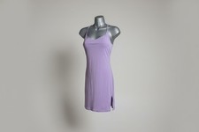 Peached Lilac Strappy Backless Mini Dress UK 10