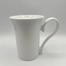 STARBUCKS COFFEE  WHITE 11OZ CUP   4.5" TALL-3.5" AT TOP