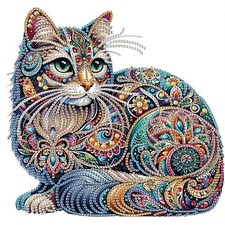 WSLWXSHM 5D Special Shape 11.8 inches x x 0.1 inches, Multicolor