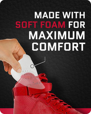 Shoe Crease Preventer - Foam Crease Protector for Shoes  Boots - Fits inside...