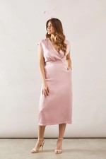 Wallis Blush Bodycon Dress Womens Occasion Dresses