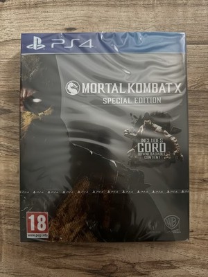 Mortal Kombat X Special Steelbook Edition PS4 Neu