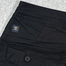 Roark Revival Layover 2.0 Short Men 31 Black 8" Drawstring Explorer Travel Gorp