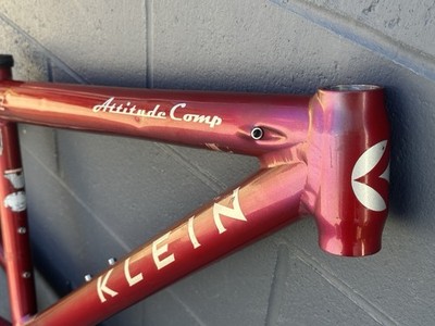 Klein Attitude Comp Frame Small 26in MTB Red Blue Green Iridescent