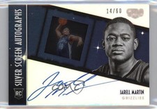 2015-16 Panini Gala Silver Screen Rookie 14/60 Jarell Martin #SSR-JM Auto 1u6