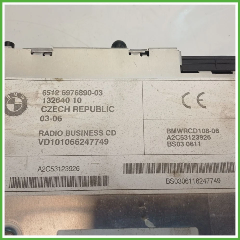 Autoradio MINI MINI R50/R53 1.4 65129136412 2001 2006 SIEMENS A2C53123926 - Immagine 4 di 4