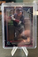 2024 Bowman Chrome Prospects Fuchsia Refractor /199 Luis Guanipa